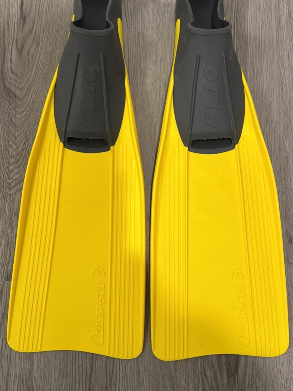 Cressi-Sub Yellow Full-Foot Dive Fin